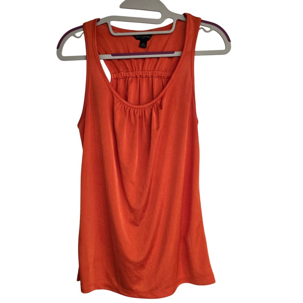 Women's Banana Republic Orange Silky Feel Racerback Camisole Tank Top | Size XS